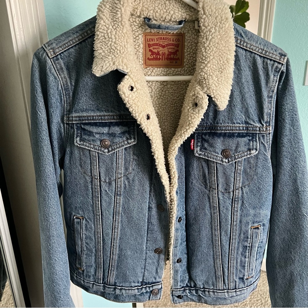 Levi’s Sherpa Lined Denim Jacket